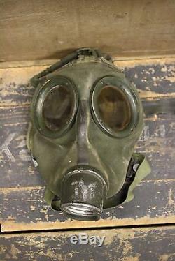 WW2 German Original Wehrmacht Gas Mask Rare Big Size 1 BMW 41 1941 Minty