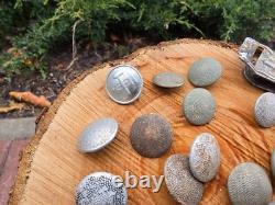 WW2 German Original Wehrmacht Uniform buttons 22 pieces
