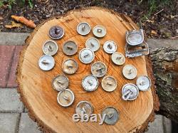 WW2 German Original Wehrmacht Uniform buttons 22 pieces