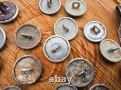 WW2 German Original Wehrmacht Uniform buttons 22 pieces