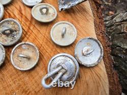 WW2 German Original Wehrmacht Uniform buttons 22 pieces