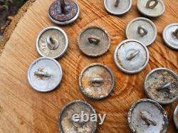 WW2 German Original Wehrmacht Uniform buttons 22 pieces
