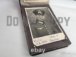 WW2 German Photo Album Kriegserinnerungen 64 PICTURES! WWII Heer Germany