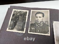 WW2 German Photo Album Kriegserinnerungen 64 PICTURES! WWII Heer Germany