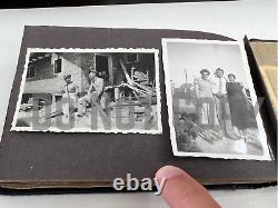 WW2 German Photo Album Kriegserinnerungen 64 PICTURES! WWII Heer Germany