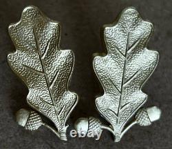 WW2 German Political Leaders 1-leaved oak leaf insignia For Collar Tab