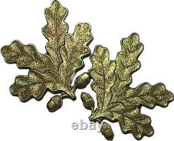 WW2 German Political Leaders 4-leaved oak leaf Insignia For Collar Tab