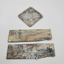 WW2 German Pommersche Motorenwerke Werkzeugmarke & Inventar Tags Junkers PoMo