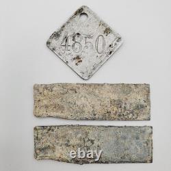 WW2 German Pommersche Motorenwerke Werkzeugmarke & Inventar Tags Junkers PoMo