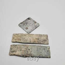 WW2 German Pommersche Motorenwerke Werkzeugmarke & Inventar Tags Junkers PoMo