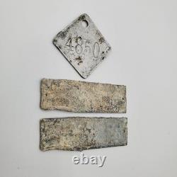 WW2 German Pommersche Motorenwerke Werkzeugmarke & Inventar Tags Junkers PoMo