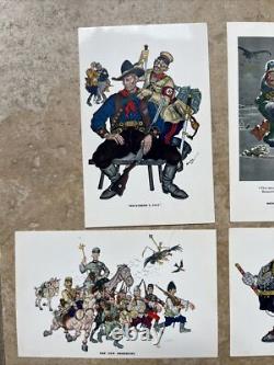 WW2 German Post Cards Esky Propaganda Collection Lot Of 4