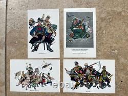 WW2 German Post Cards Esky Propaganda Collection Lot Of 4