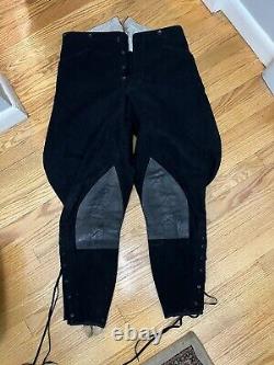 WW2 German Private Purchase Pants NSKK PANZER ELITE Black Attic Find Uniform