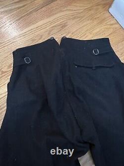 WW2 German Private Purchase Pants NSKK PANZER ELITE Black Attic Find Uniform