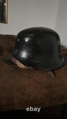 WW2 German Rare Original Volcan Fibre Parade Helmet Stamped 40 Size 58