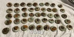 WW2 German Reichsbahn Railway Uniform Buttons J. F. S Original Lot Antique