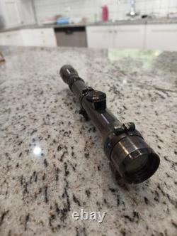 WW2 German SS 1st Panzer Div Gerard Sniper Sope with ZF39 Leather Case & Caps