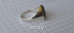 WW2. German Silver Mountain Rifleman Ring. WW2