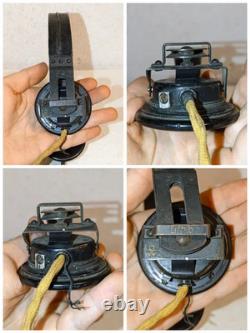 WW2 German Tanker Radio Headphones Dfh.b Luftwaffe Wehrmacht Panzer Vintage Head