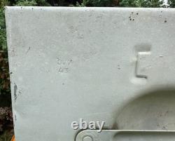 WW2 German Tellermine M35 Box bvv43 WaA920 Rothmüller Wien Original ANTI-TANK