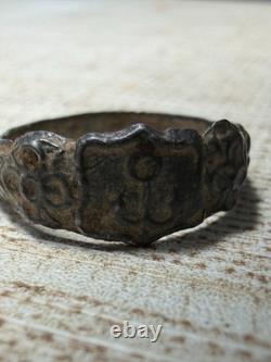 WW2. German U-7 ring. WWII