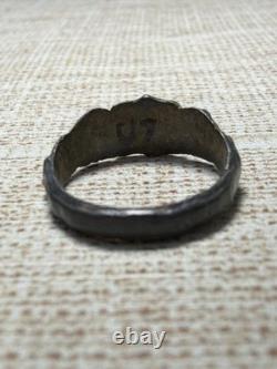 WW2. German U-7 ring. WWII