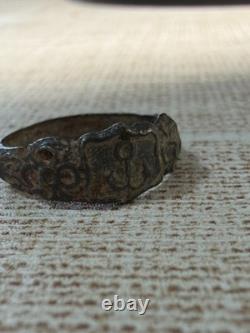 WW2. German U-7 ring. WWII