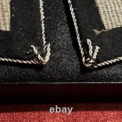 WW2 German Waffen SS Elite Officers Uniform Collar Tabs WWII RARE