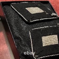WW2 German Waffen SS Elite Officers Uniform Collar Tabs WWII RARE