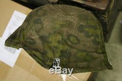 WW2 German Waffen SS Oak A Type 1 Helmet Cover Reproduction Original Material