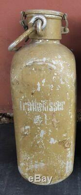 WW2 German Water bottle Trinkwasser 5L for Zundapp, BMW R75 Wehrmacht Original