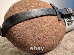 WW2 German Wehrmacht Canteen Set Matching SSL40 Cup, Lid, Body Original