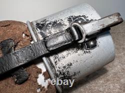 WW2 German Wehrmacht Canteen Set Matching SSL40 Cup, Lid, Body Original