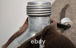 WW2 German Wehrmacht Canteen Set Matching SSL40 Cup, Lid, Body Original