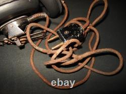 WW2 German Wehrmacht Dfh. A Kopfhörer PANZER HEADSET 1943 #8 VERY NICE