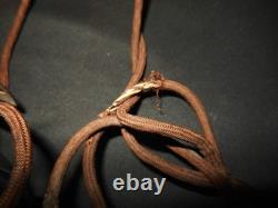 WW2 German Wehrmacht Dfh. A Kopfhörer PANZER HEADSET 1943 #8 VERY NICE