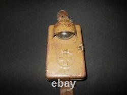 WW2 German Wehrmacht Elves Feld Taschenlampe #2 FIELD FLASHLIGHT VERY NICE