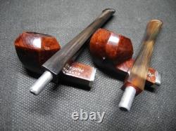 WW2 German Wehrmacht Heer smoking pipes X2 & card VERY RARE