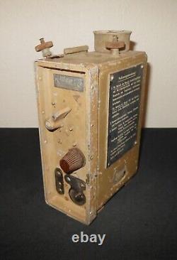 WW2 German Wehrmacht Kl. Fu. Spr. D DORETTE SHORT WAVE RADIO VERY RARE