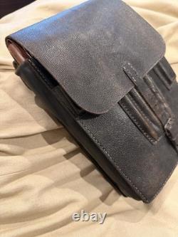 WW2 German- Wehrmacht Map Case And Content Original. Super Rare