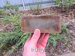 WW2 German Wehrmacht PANZER TANK ARMOURED GLASS RARE RELIC
