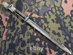 WW2 German Wehrmacht Seitengewehr 24(t) G24(t) Mauser Bayo Relic From Kurland