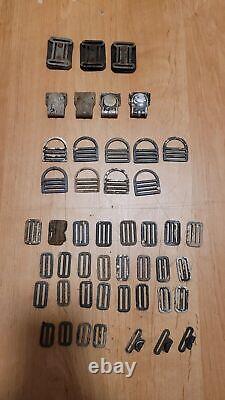 WW2 German Wehrmacht hooks Gas Mask Battlefield find set of 48