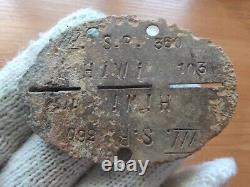 WW2 German Wermacht ID Name TAG HIWI