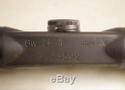WW2 German ZF4 Sniper Scope DOW G43 K43 K98 MP44 Original Scharfschütze