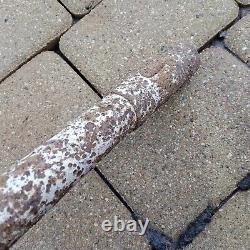 WW2. German bunker relic Mg AA extension pole for the laffette