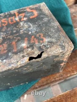 WW2. German canister. WWII