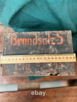WW2. German canister. WWII