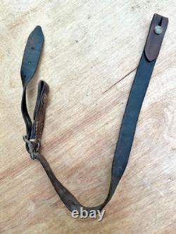 WW2 German chin strap for combat helmet complete with buckle and hardware. Orig